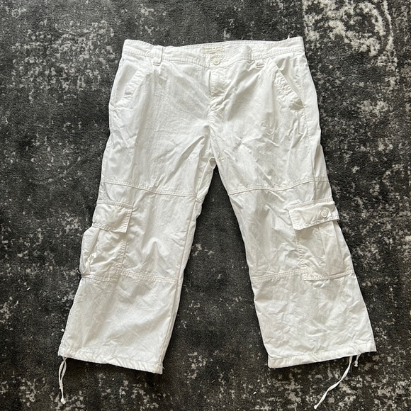 Tommy jeans white capris - Picture 1 of 3
